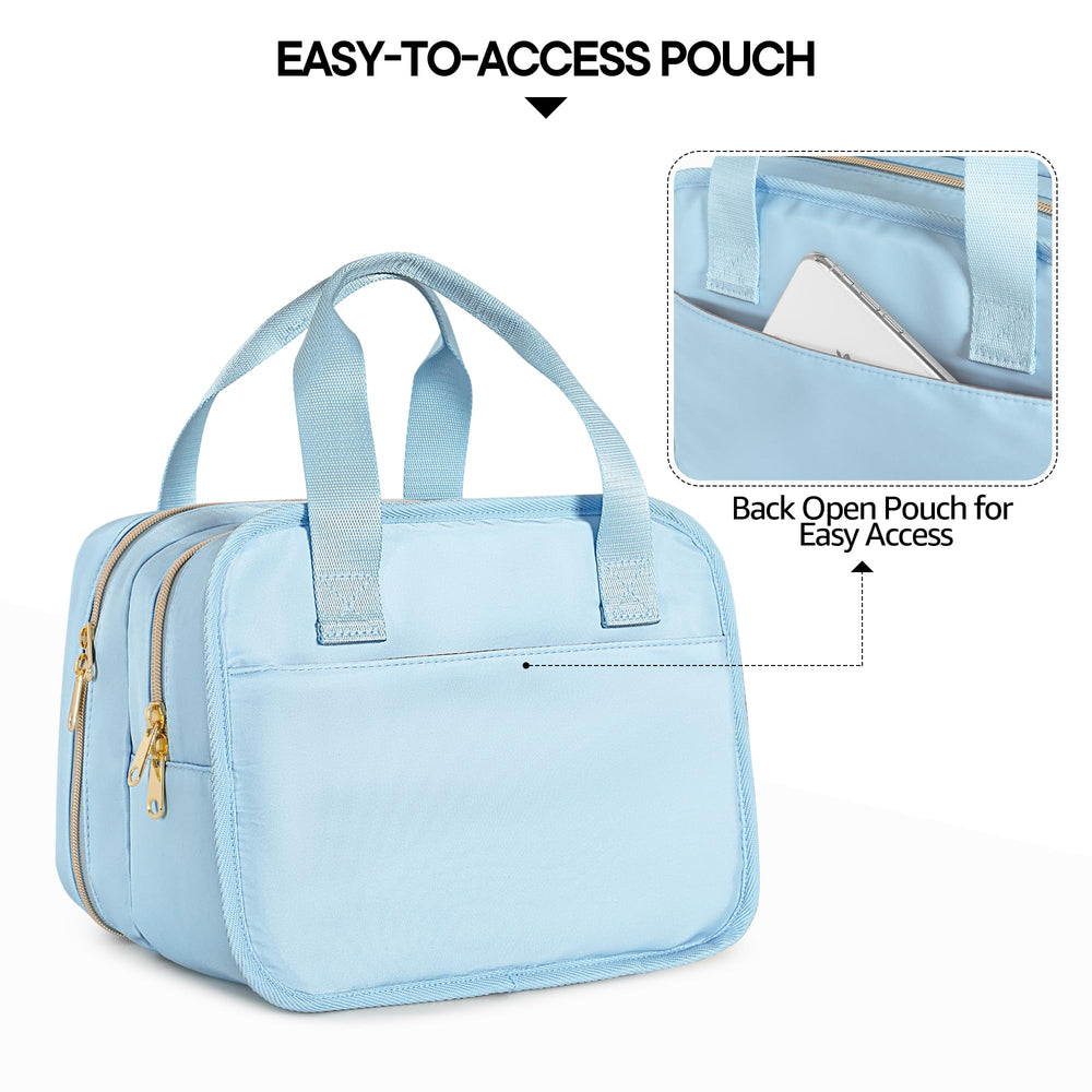 Fasrom bag's waterproof liner protects against leaks and cleans easily.