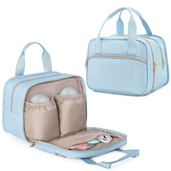 Fasrom wearable breast pump bag with clean design and organized space for on-the-go pumping essentials.