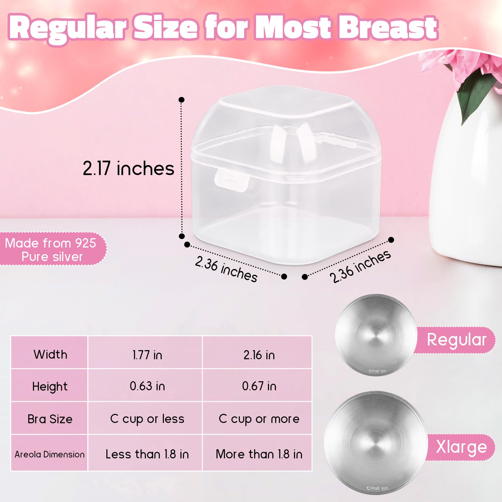 FATI nickel-free safety design emphasizes chemical-free breastfeeding for moms and babies.