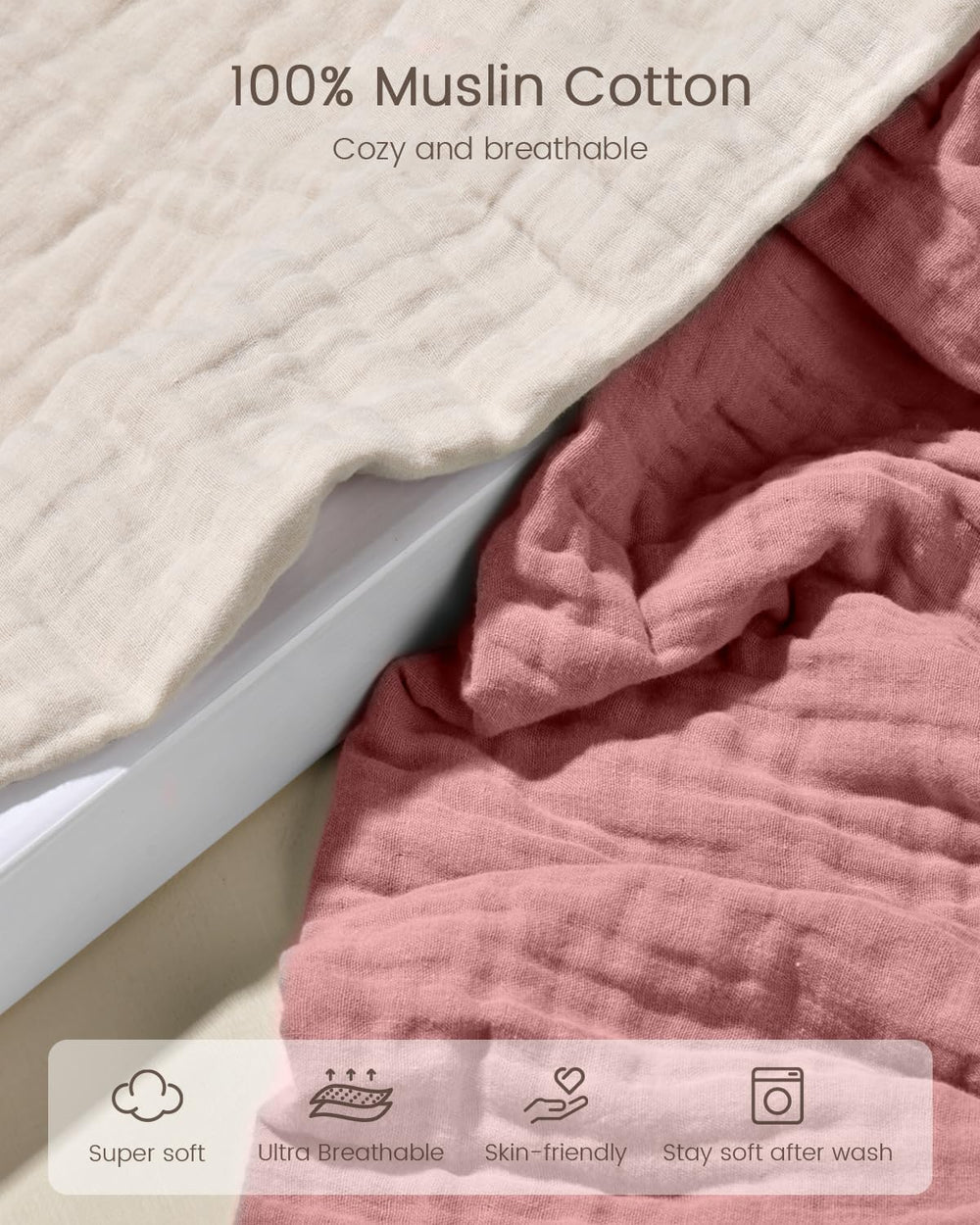 FAVERDIIY gift-ready towel set makes an ideal newborn gift.