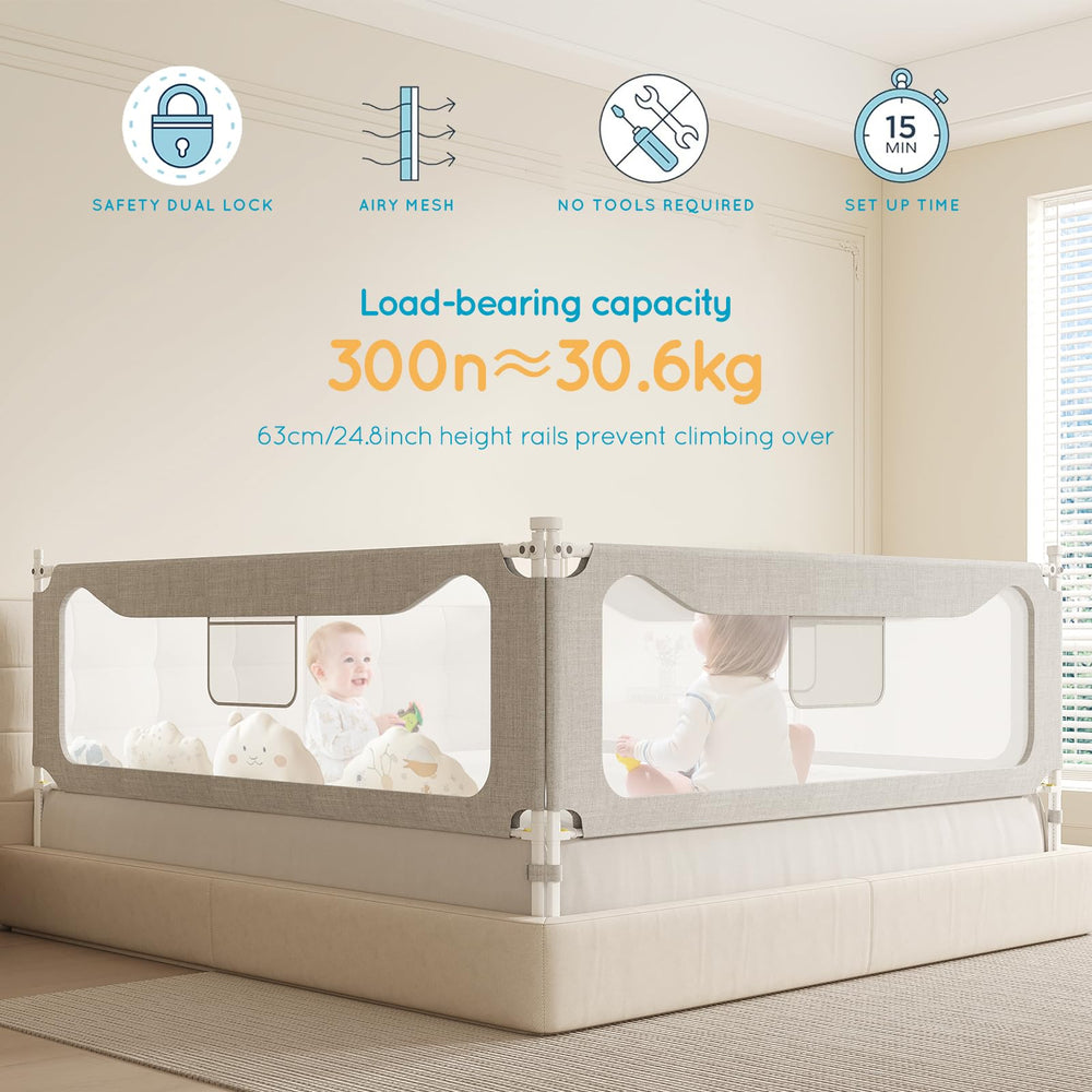FAVIRZCE adjustable-height feature illustrates 30 positions for mattress thickness up to 12.2 inches.