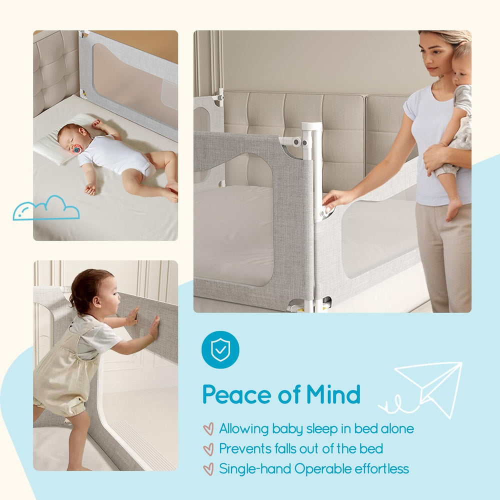 FAVIRZCE dual-button-lock close-up emphasizes child-proof security and easy adult use.