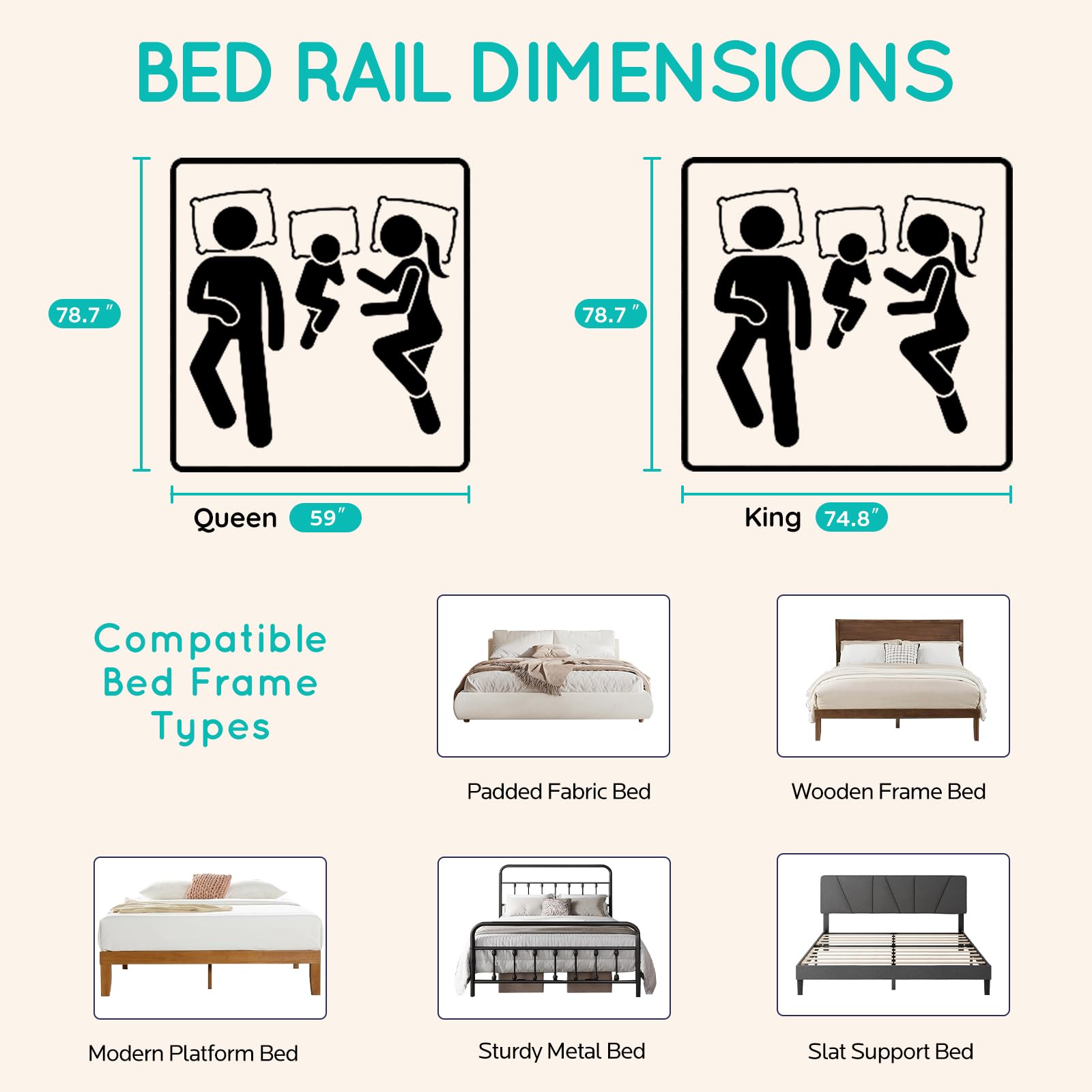 FAVIRZCE zero-gap design fits mattresses up to 12.2 inches