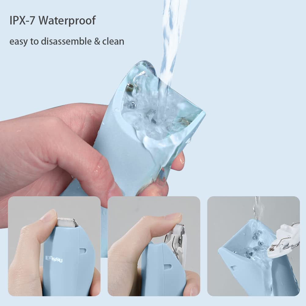 Favrison baby hair clippers operate quietly for calm grooming.