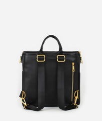 FAWN DESIGN Mini Diaper Bag exterior pockets keep essentials at reach during outings.