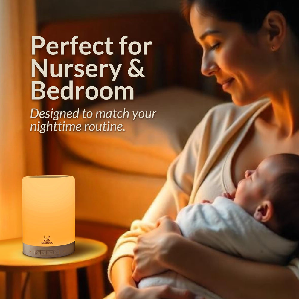FAWNEST nursery decor pairs with existing decor for a cohesive look.