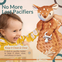 FAWNEST plush stuffed-animal nursery companion ready for bedtime routines