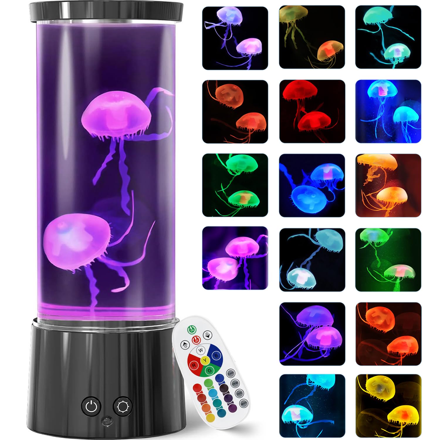 FBSPORT Jellyfish Lamp tank ambience enhances tranquil room mood.