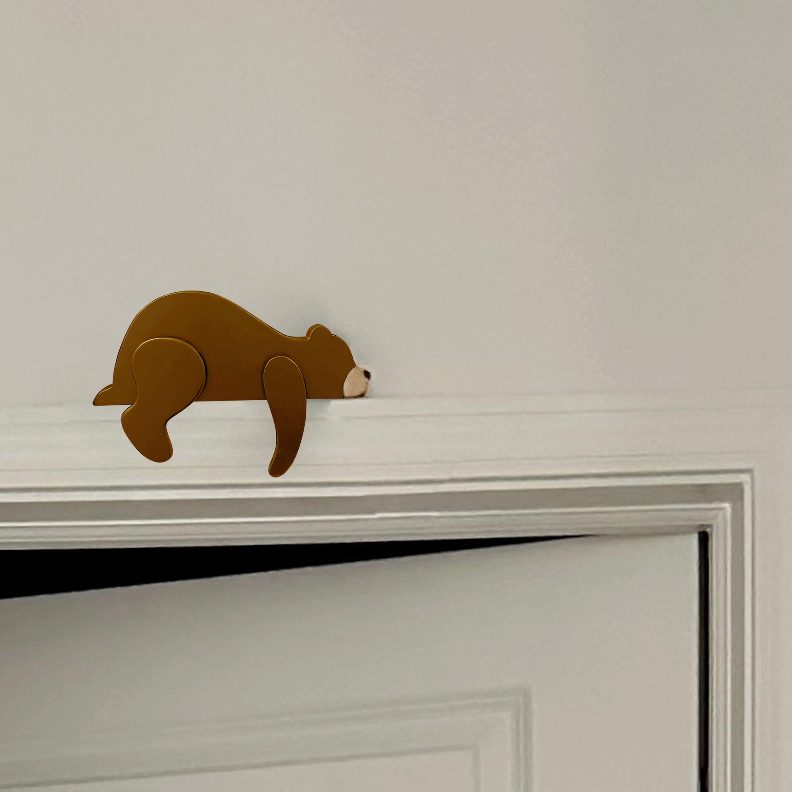 Fcimu wooden bear nursery decor packaged gift-ready for baby showers.
