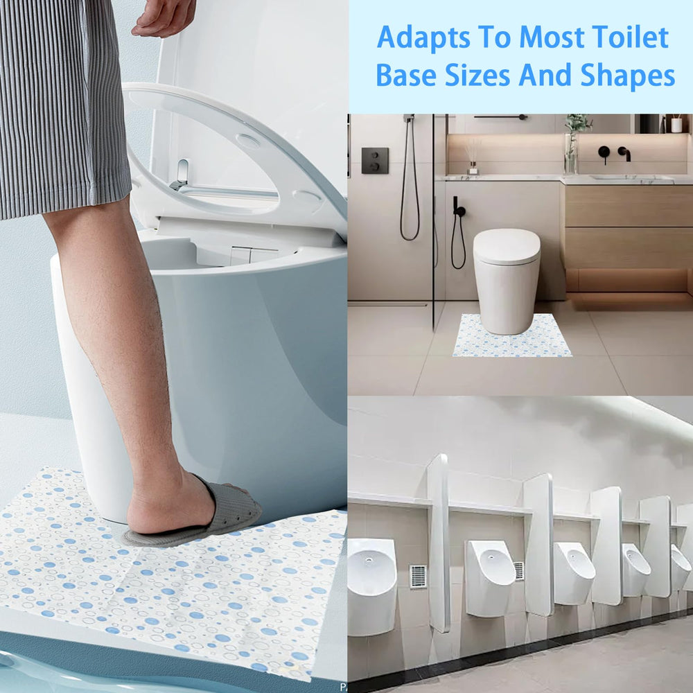 FCQWMTSD waterproof commode pad protects floors during visits.