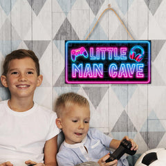 FDLLUS Video Game Wall Decor features vibrant UV print for lasting appeal.