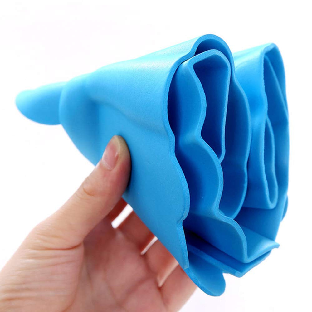 FEBSNOW EVA foam material cap is lightweight and durable for daily baths