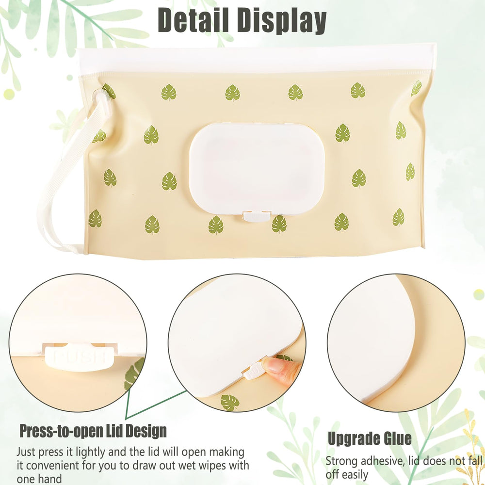 FEBSNOW nylon-loop portable design keeps wipes handy on the go