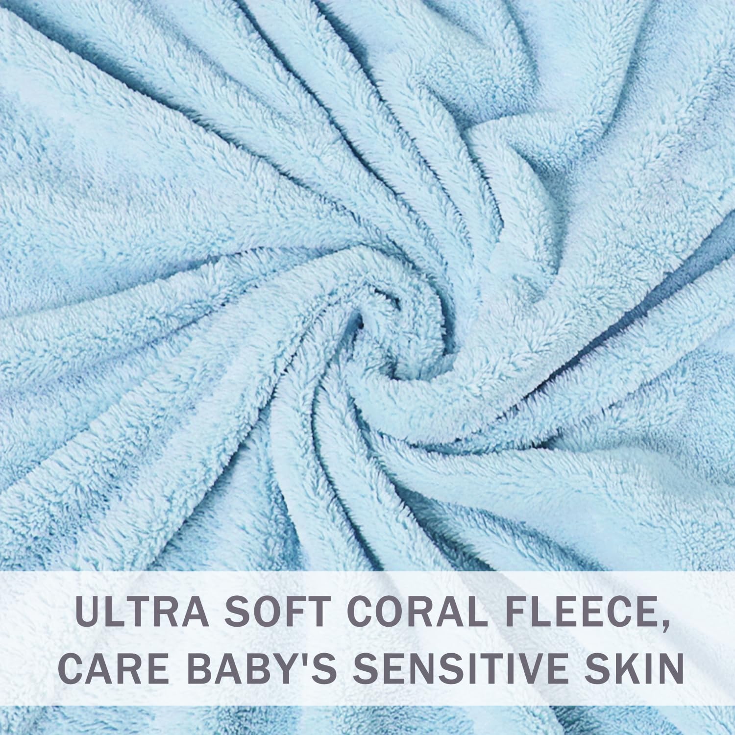 Febvao baby hooded towel animal design image features playful motif for photo-worthy baths.