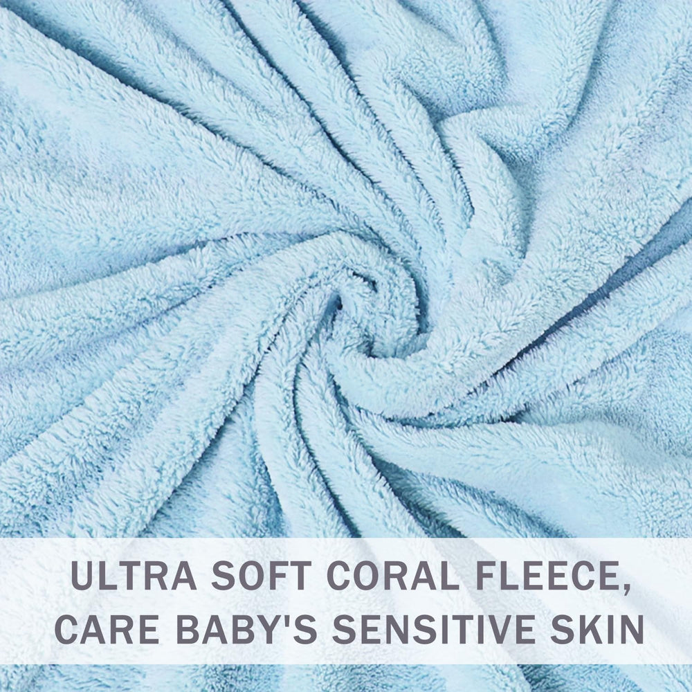 Febvao baby hooded towel animal design image features playful motif for photo-worthy baths.