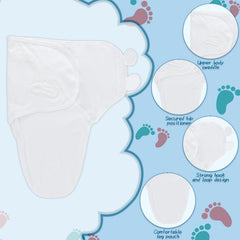 Fecawd baby sleep sack cozy-nest promotes snug, safe sleep space for newborns.