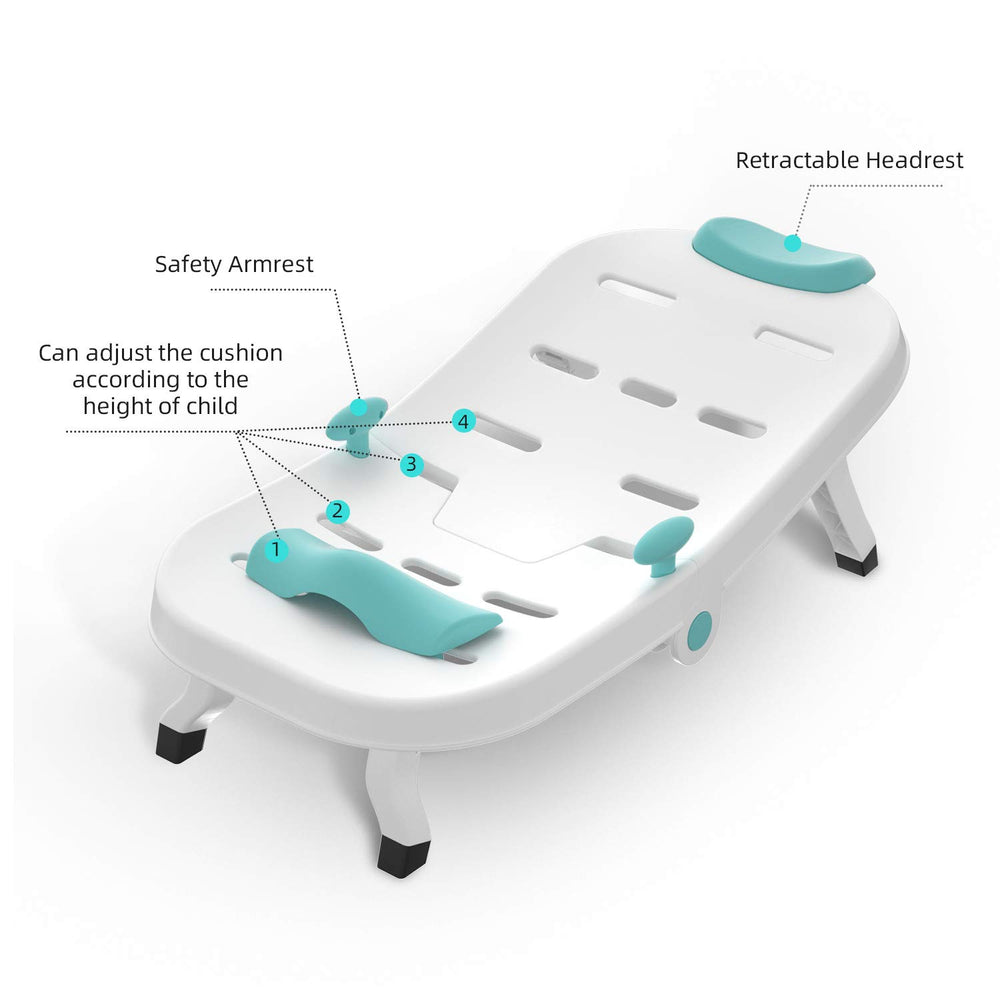 Fedicelly kids hair washing chair folded compact easy storage in small spaces