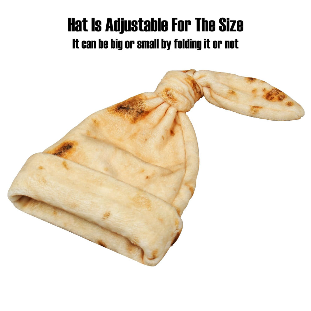 Feelmaker burrito swaddle with adjustable hat for growing baby comfort.