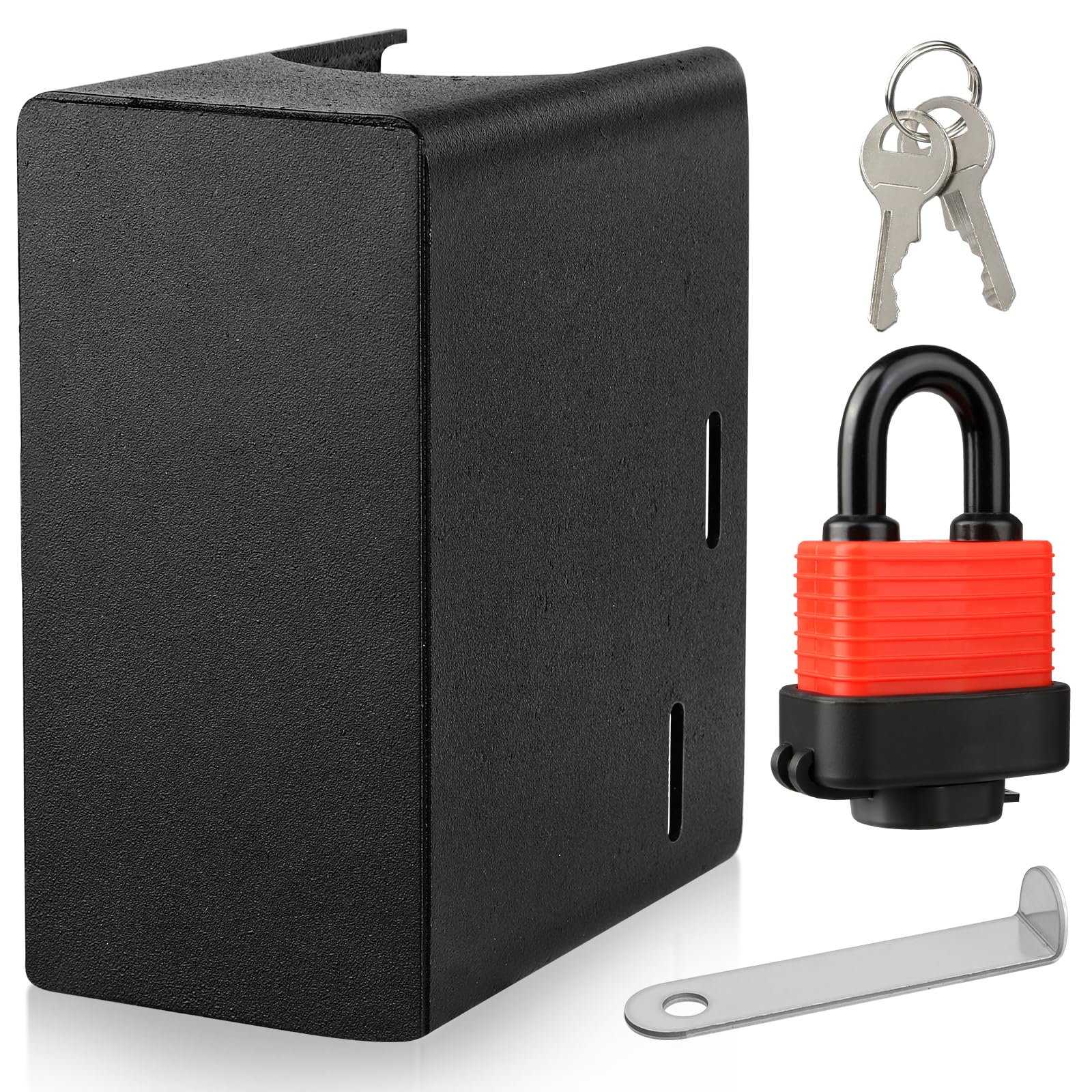 FeiTFX Faucet Lock Guard durable construction withstands daily use and tamper.