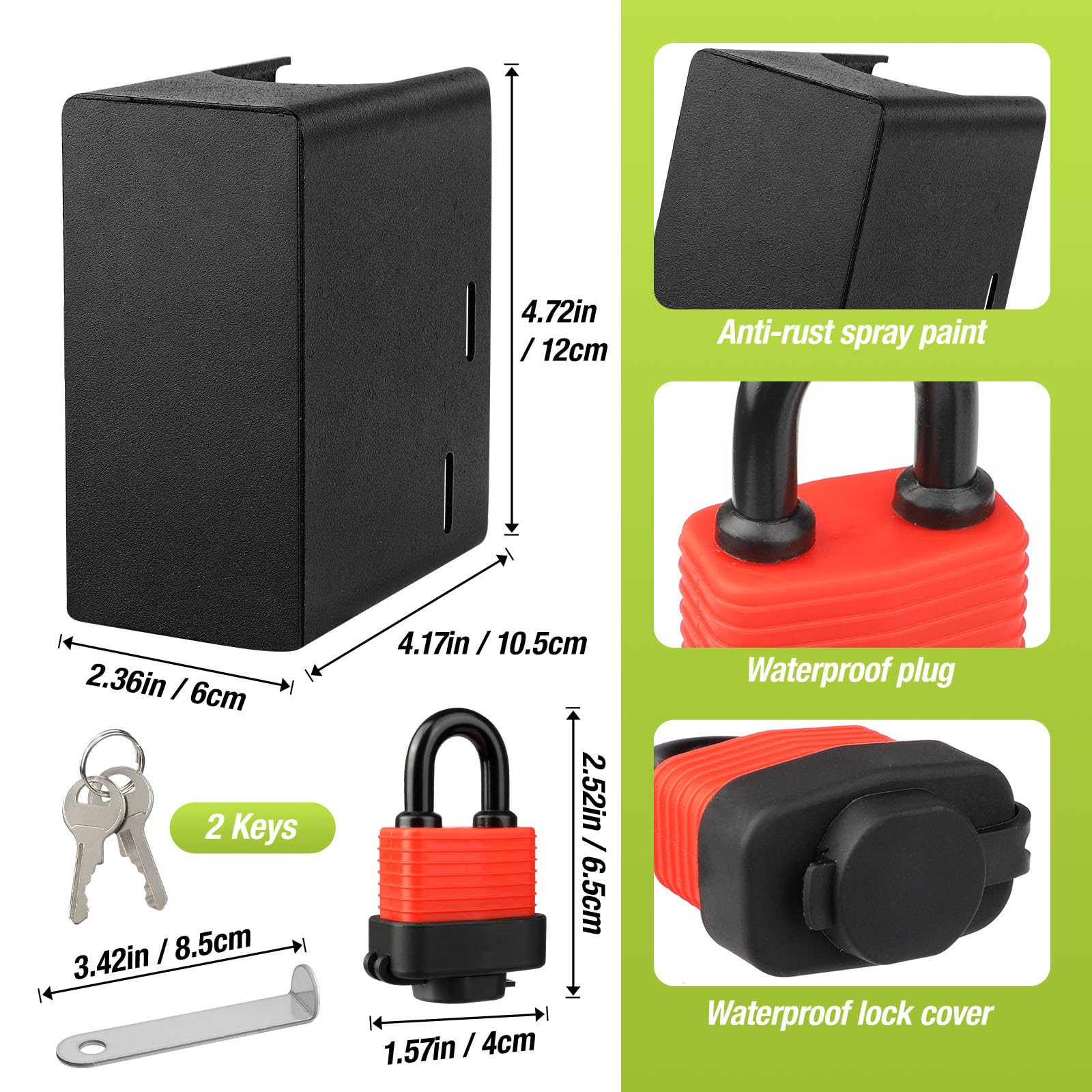 FeiTFX Faucet Lock Guard pet-proof design prevents pets from triggering taps.