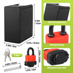 FeiTFX Faucet Lock Guard pet-proof design prevents pets from triggering taps.