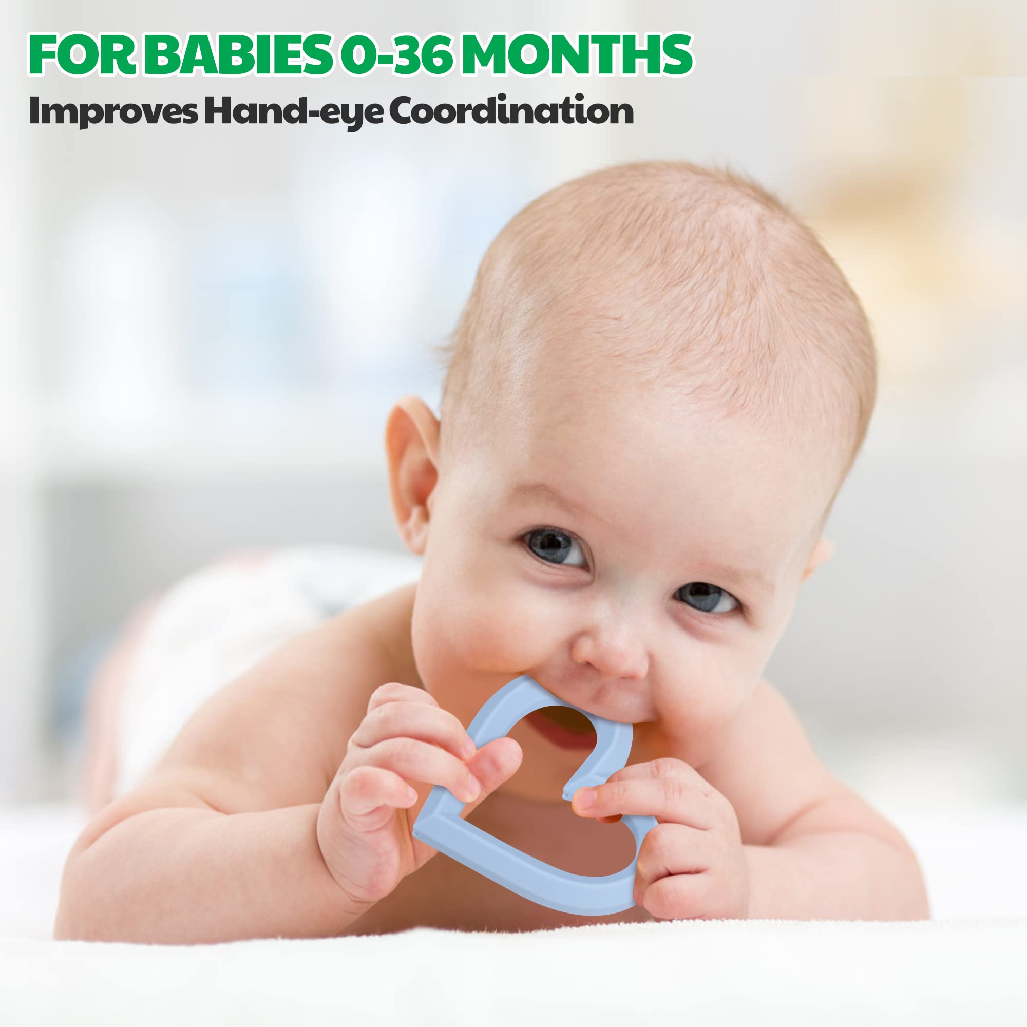 FEISCS BPA-free teether emphasizes safety features