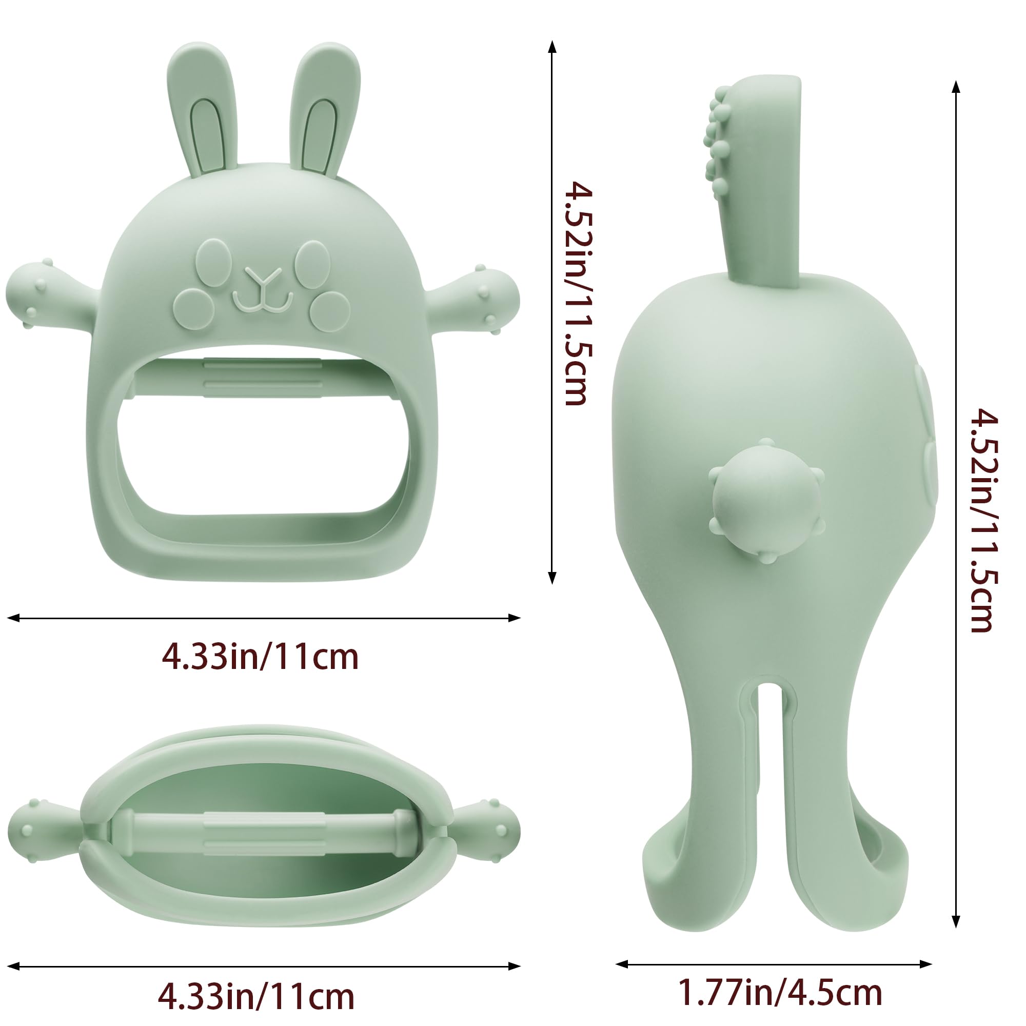 FEISCS Easter Bunny Teether gift-ready package for Easter gifting.