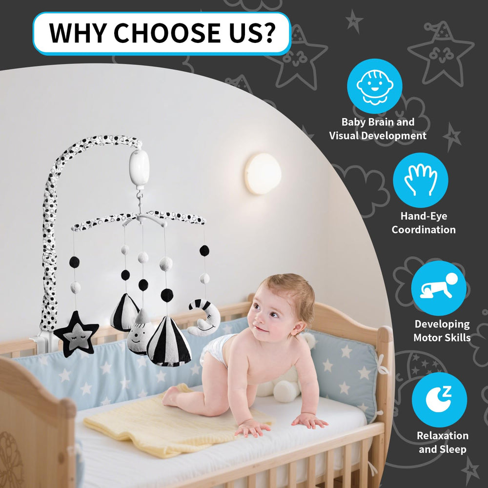 FEISIKE gift-ready nursery decor and musical mobile