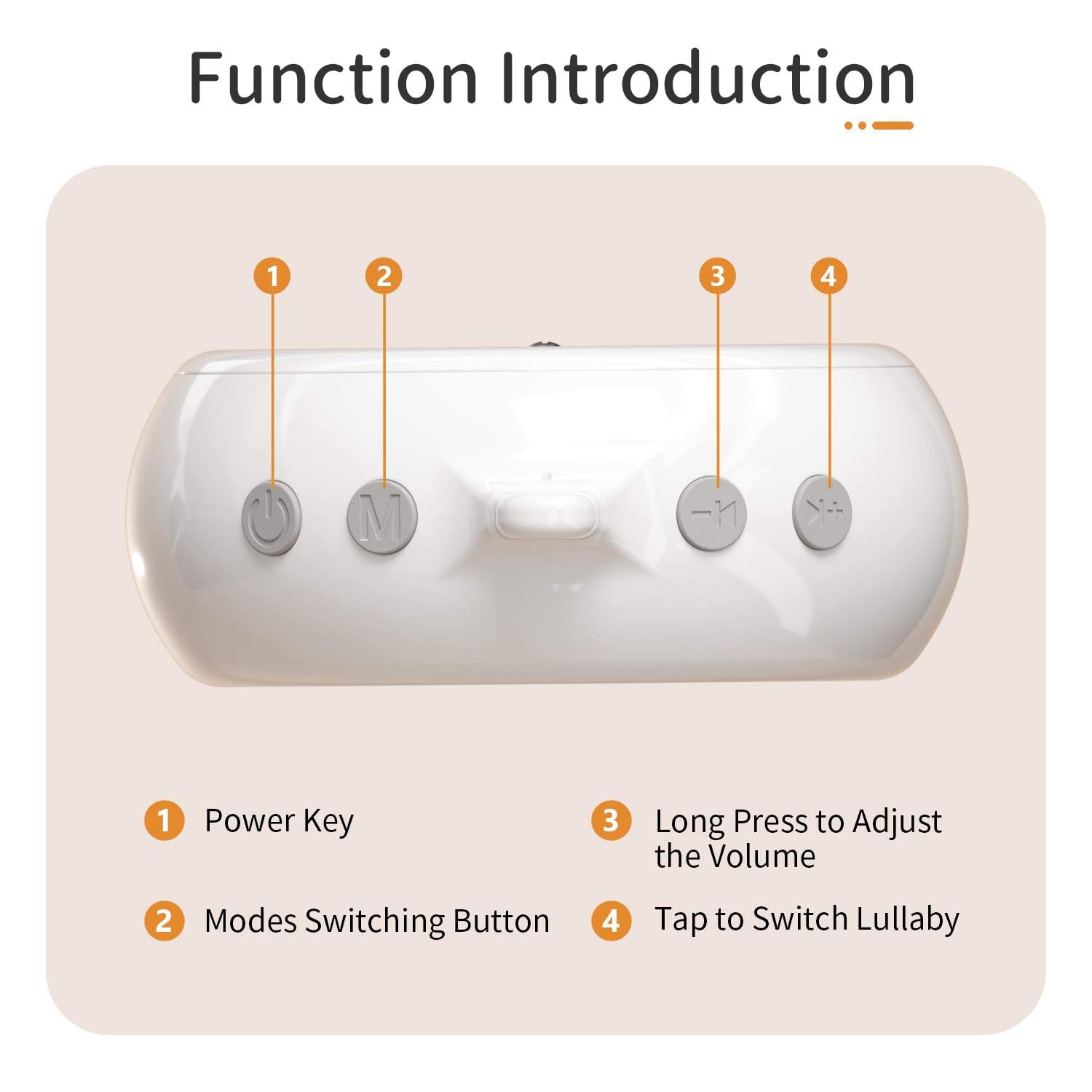 FEISIKE crib mobile motor auto-off timer emphasizes energy-saving pause after 30 minutes