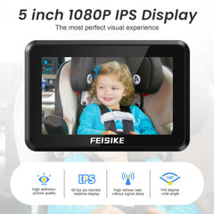 FEISIKE adjustable-display lets you tailor brightness, contrast, and angle for day or night.