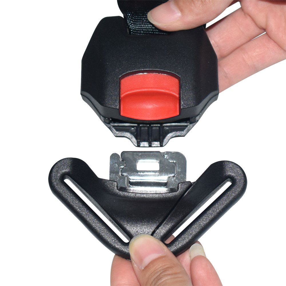 Feiteplus compatibility check image illustrating chair and stroller fit.