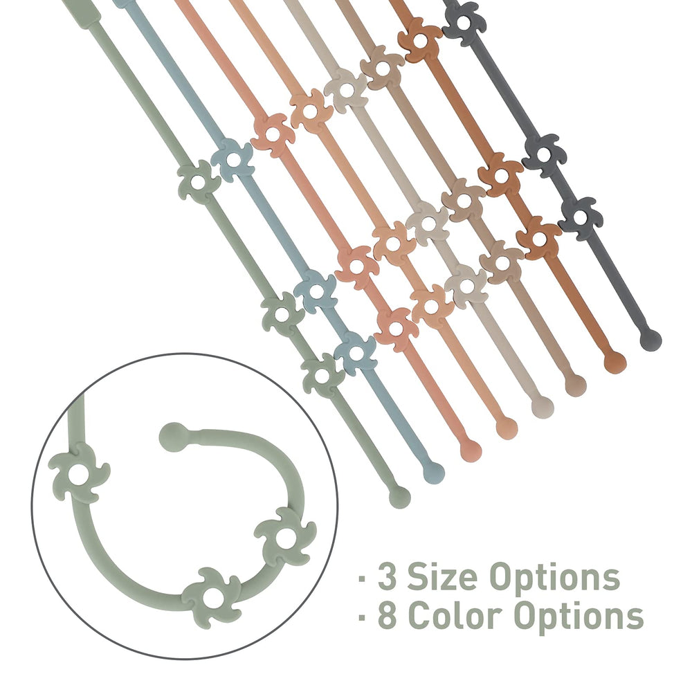 Felicificer dishwasher-safe silicone straps simplify quick cleaning routines.