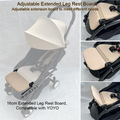 Feliliber adjustable leg rest adapts to different baby heights