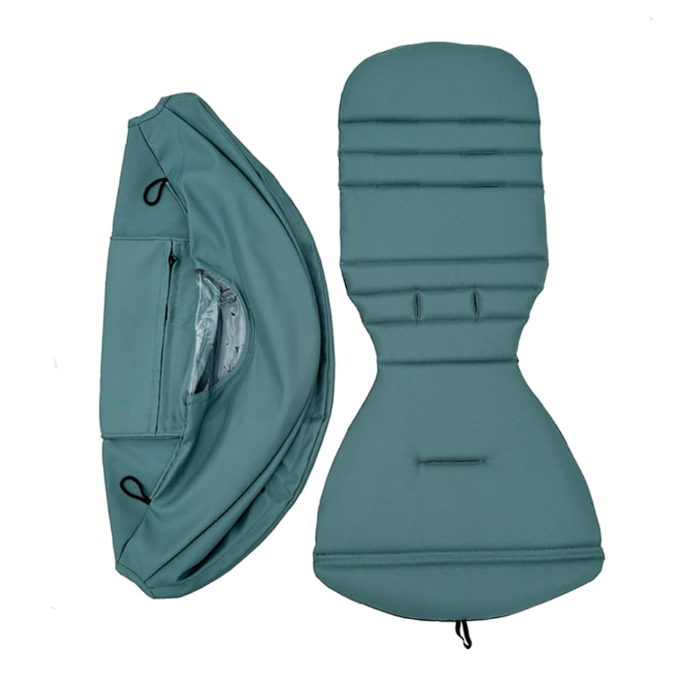 Feliliber YOYO2 cushion Aqua Blue provides soft, comfortable stroller seating on outings