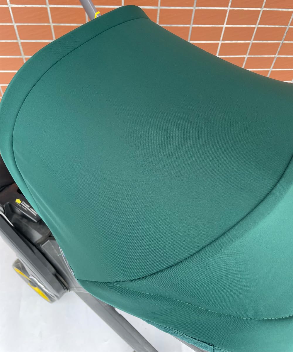 Feliliber sunshade installed on stroller demonstrates mood-boosting color design