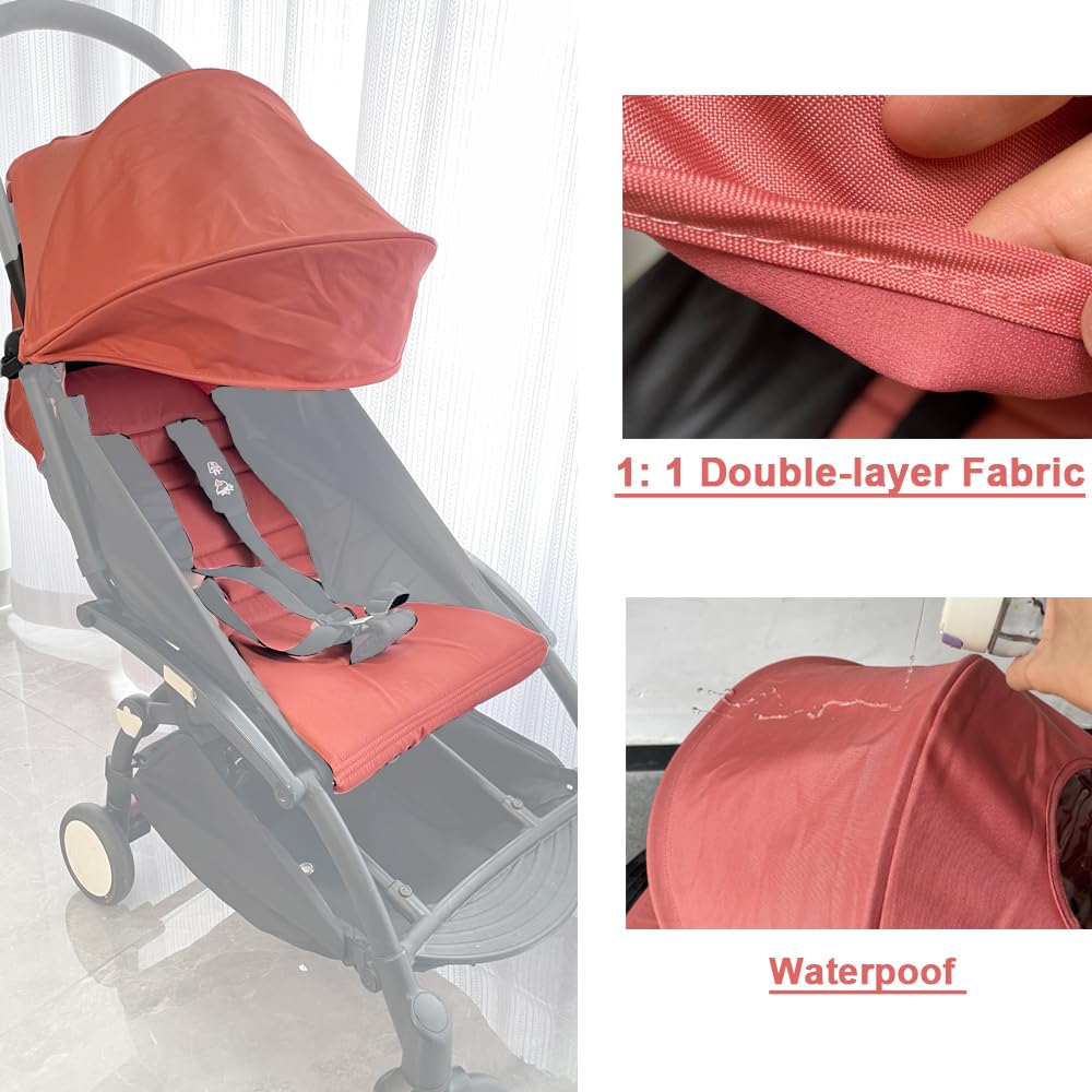 Feliliber Yoyo2 canopy provides sun protection and handy pocket storage
