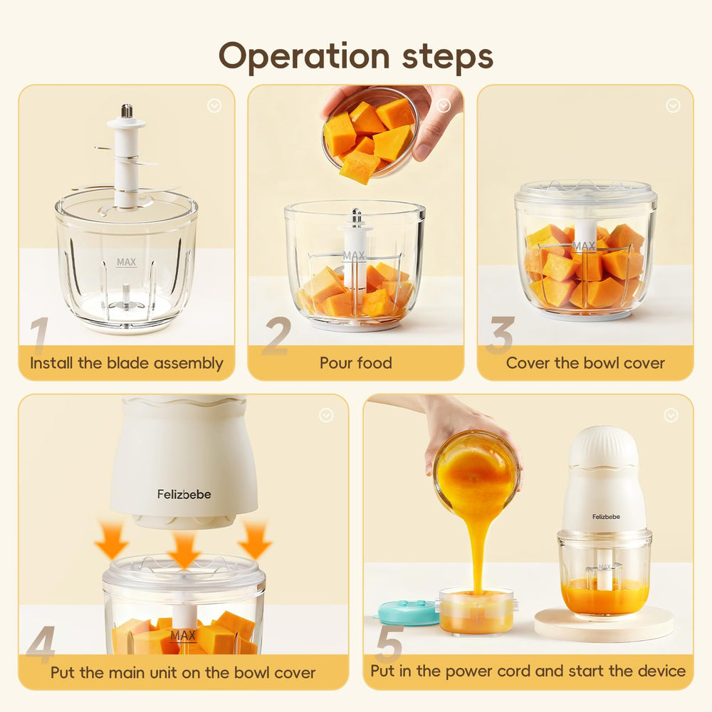 Felizbebe freezer tray helps neatly portion leftovers for quick future meals