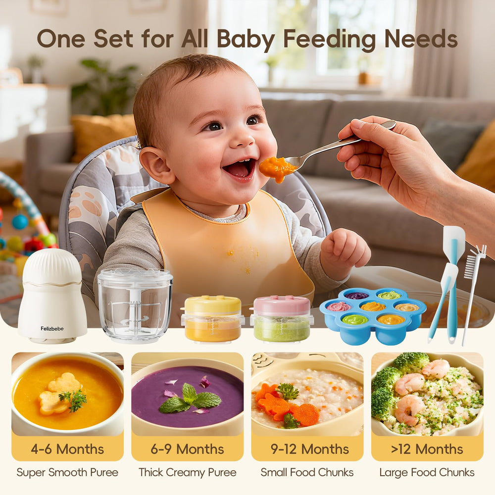 Felizbebe storage containers keep prepped meals fresh for easy fridge or freezer access