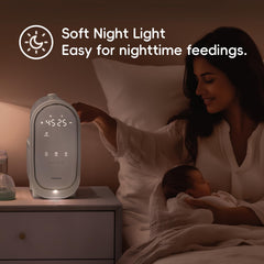 Felizbebe bottle warmer detachable base enables easy cleaning after use