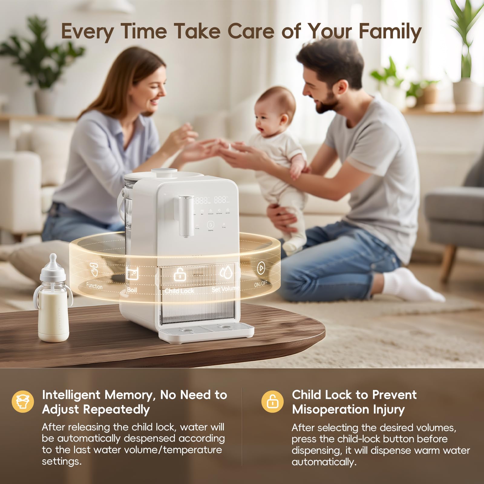 Felizbebe safe materials and hygiene-focused features underline trusted everyday use.