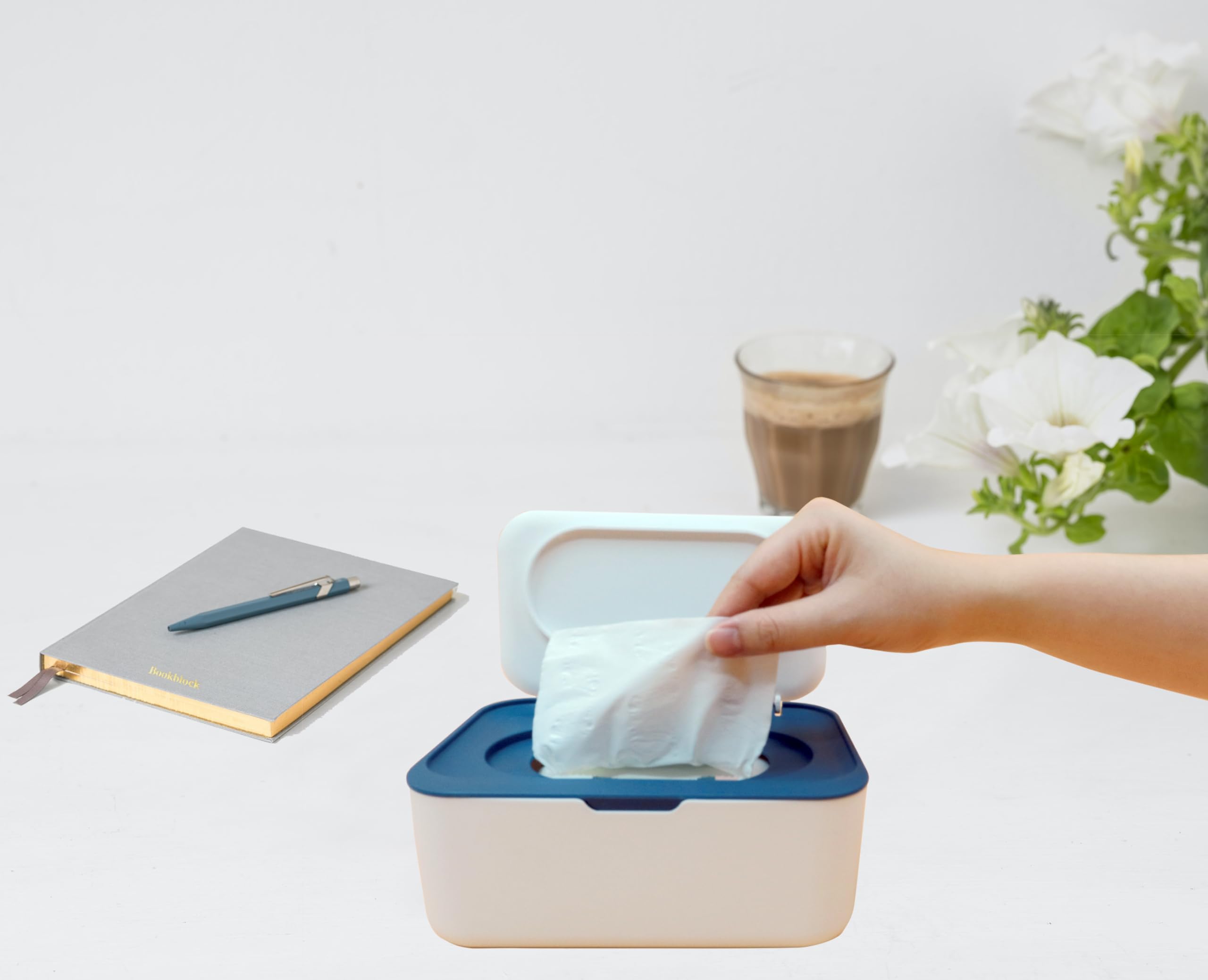 Femoliyes office and nursery setup blue showcases versatile home use