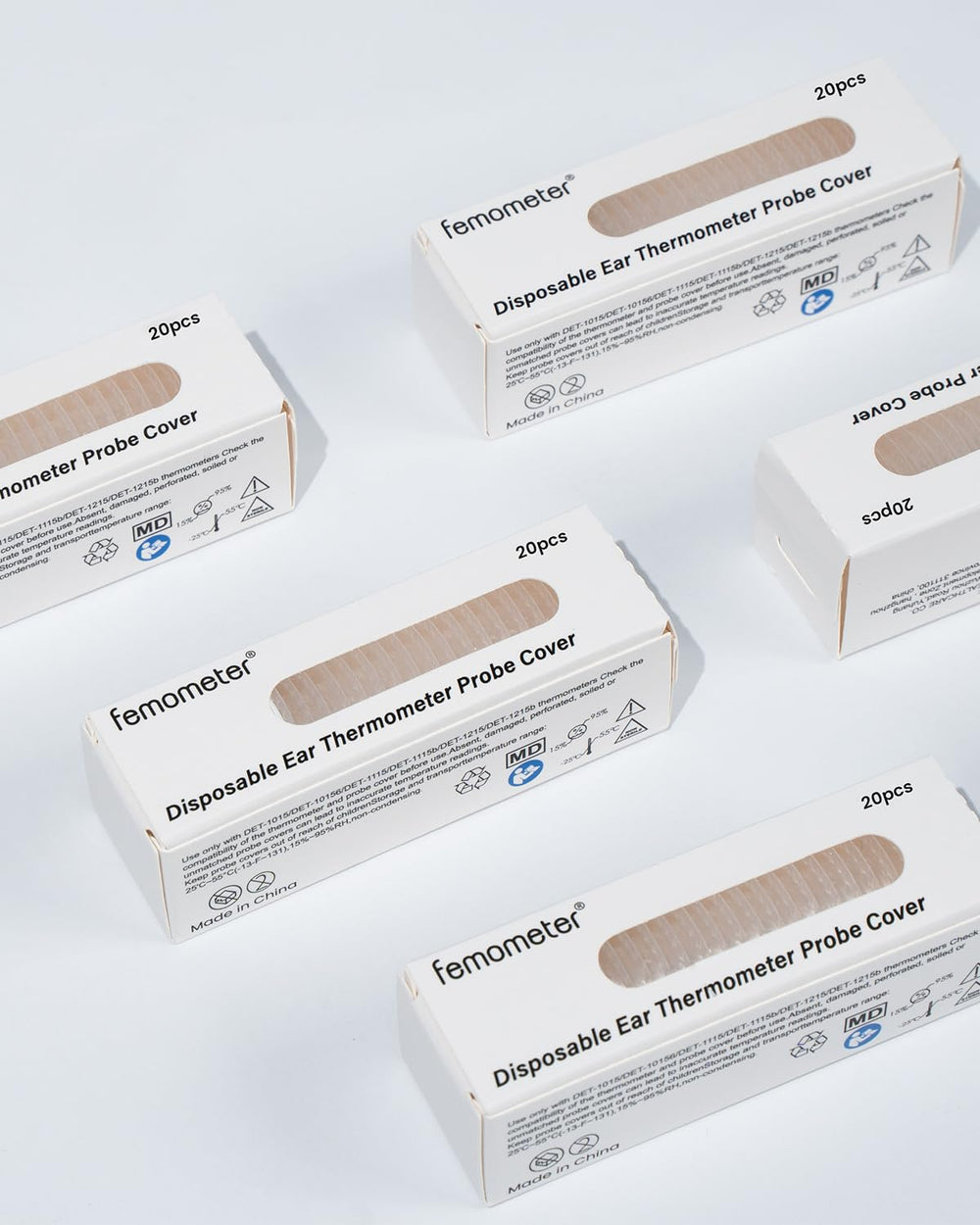 femometer 100 count refill pack convenient hygienic solution for home