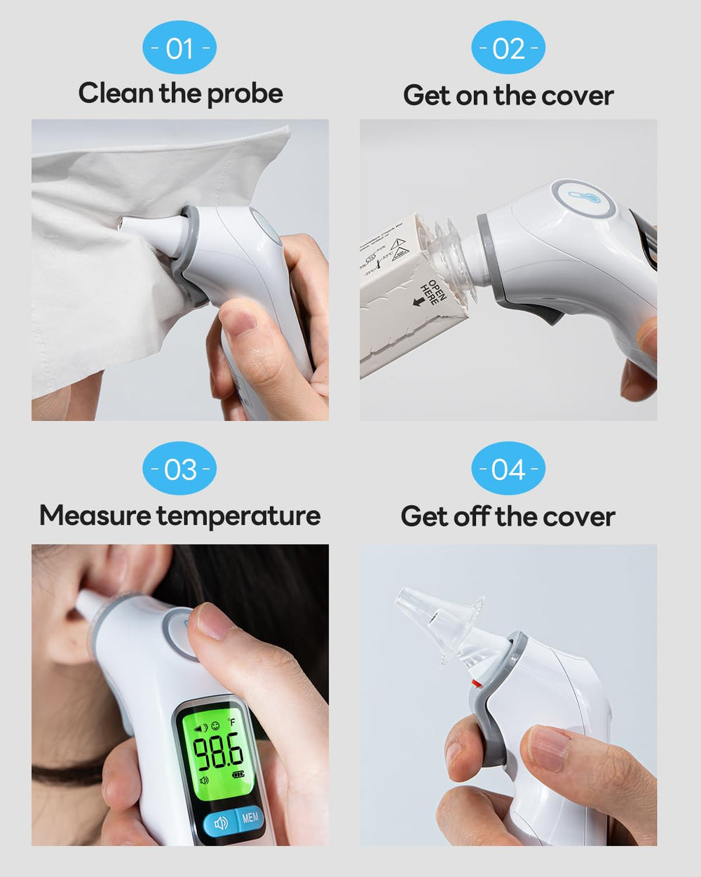 femometer BPA-free covers provide safe materials for all ages