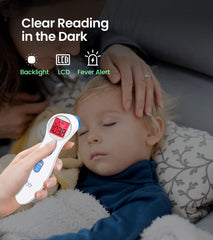Femometer dual-mode device measuring body and object temperatures, versatile for milk and room temps.