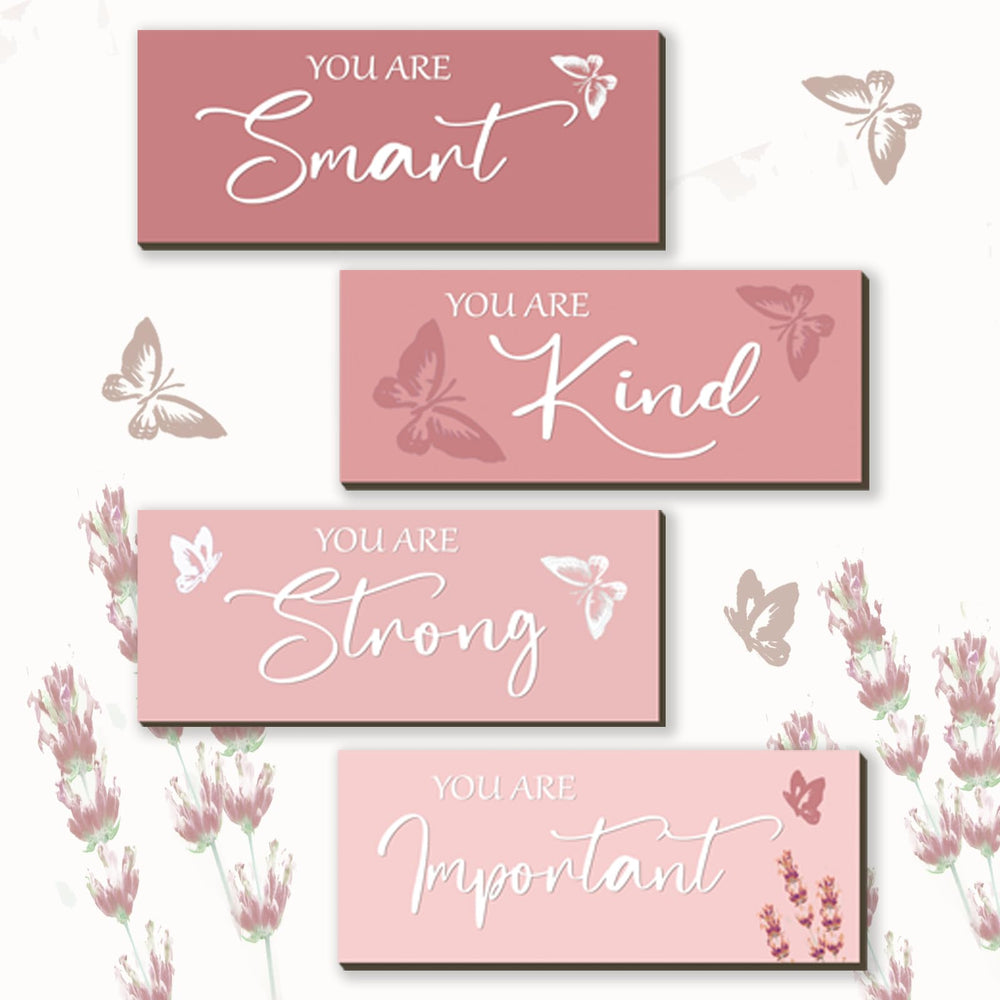 FENCORDAR butterfly wall decor pink set showcases cheerful butterflies for bright teen bedroom vibes.