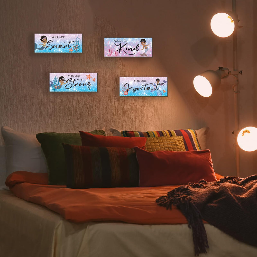 FENCORDAR mermaid room decor suitable for bedroom living room bathroom study