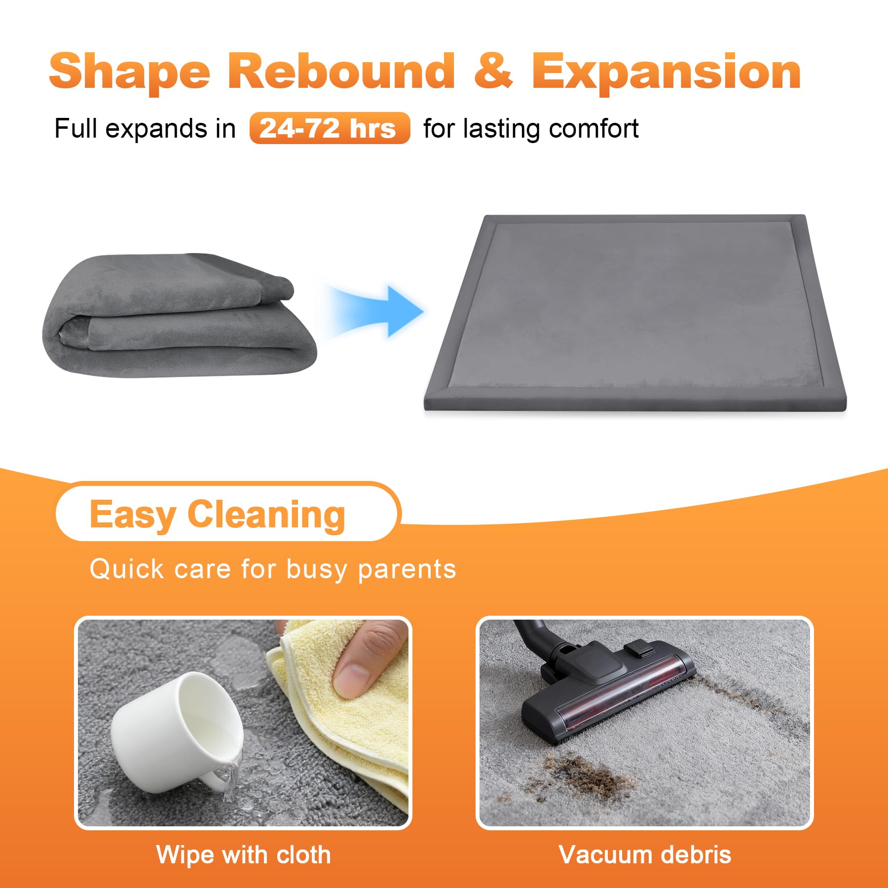 Fengdulong easy-clean fabric cleans quickly after messes for busy households.