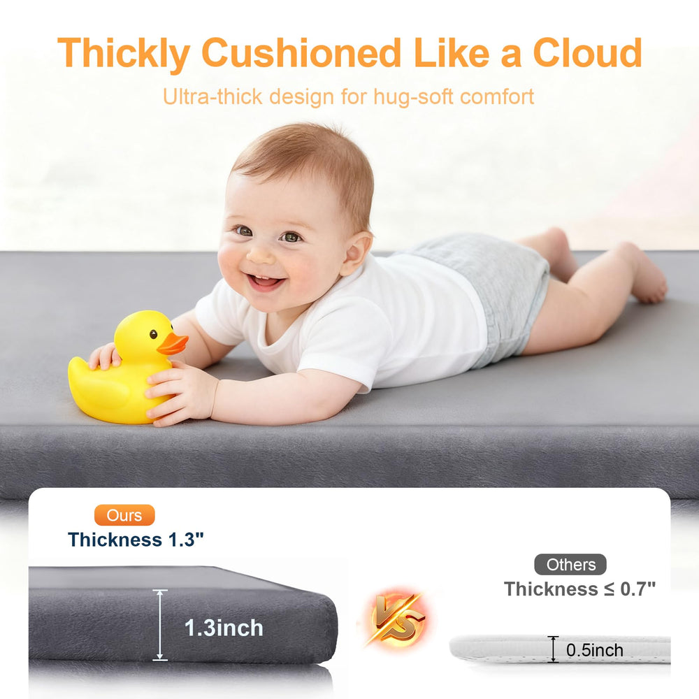 Fengdulong tummy-time-area supports supervised floor time for early exploration.