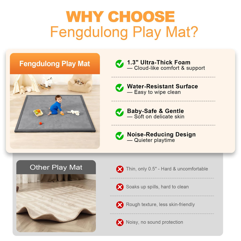Fengdulong water-repellent coral velvet surface resists spills for easy upkeep.