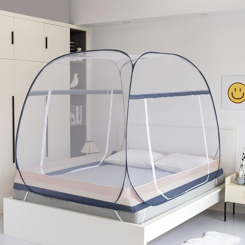 63-inch headroom inside the tent for comfortable movement and seating.